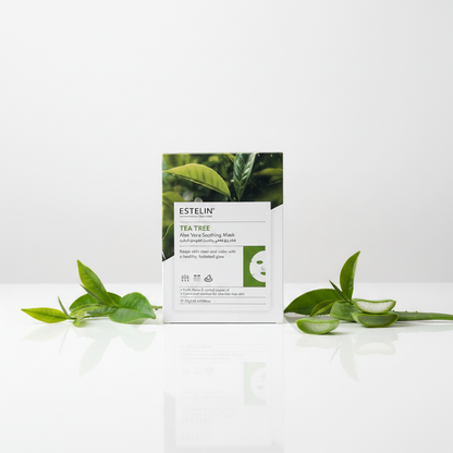 ESTELIN Tea Tree & Aloe Vera Soothing Sheet Mask