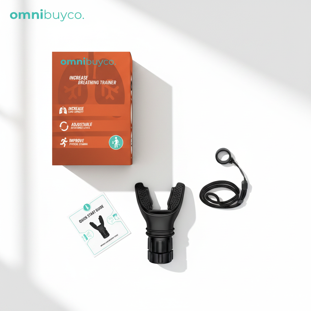 omnibuyco. Adjustable Breathing Trainer | Breathe better. Go Further.