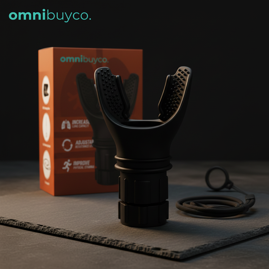 omnibuyco. Adjustable Breathing Trainer | Breathe better. Go Further.