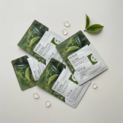 ESTELIN Tea Tree & Aloe Vera Soothing Sheet Mask